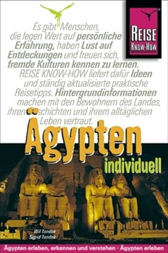 9783896624727: gypten individuell. gypten - erleben - erkennen - verstehen (Livre en allemand)