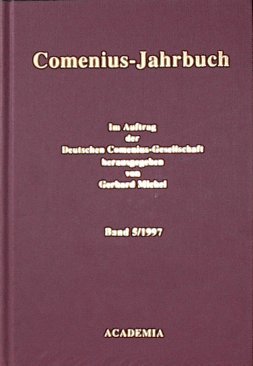 Imagen de archivo de Comenius-Jahrbuch. Band 5,1997. Im Auftrag der Deutschen Comenius-Gesellschaft. a la venta por Antiquariat Bookfarm
