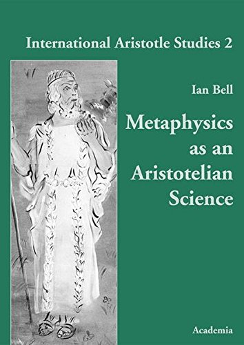 Stock image for Metaphysics As an Aristotelian Science for sale by Michener & Rutledge Booksellers, Inc.