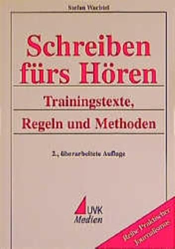 9783896693099: Schreiben frs Hren (Livre en allemand)