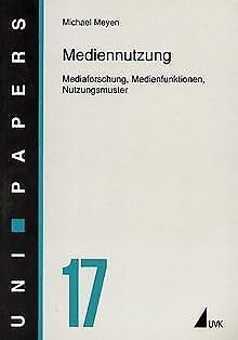 Beispielbild fr Mediennutzung: Mediaforschung, Medienfunktionen, Nutzungsmuster zum Verkauf von Goodbooks-Wien