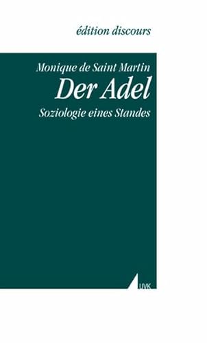 9783896698544: Der Adel.