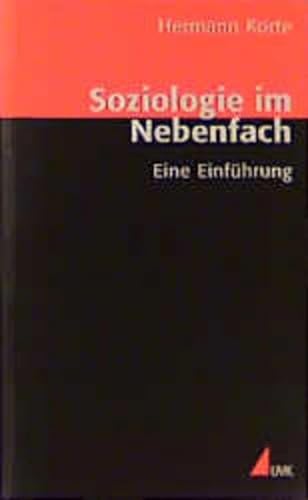 Stock image for Soziologie im Nebenfach for sale by medimops
