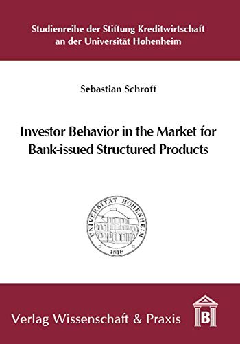 9783896736963: Investor Behavior in the Market for Bank-issued Structured Products: 51