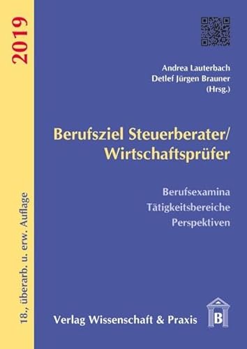 Beispielbild fr Berufsziel Steuerberater/Wirtschaftsprfer 2019: Berufsexamina, Ttigkeitsbereiche, Perspektiven zum Verkauf von medimops