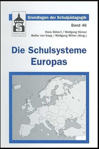 Beispielbild fr Die Schulsysteme Europas Albanien, Andorra, Armenien, Belgien, Bosnien-Herzegowina, Bulgarien, Dnemark, Deutschland, England und Wales, Estland, Farer-Inseln, Finnland, Frankreich, Georgien, Griechenland, Irland, Island, Italien zum Verkauf von Buchpark