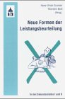 Stock image for Neue Formen der Leistungsbeurteilung in den Sekundarstufen 1 und 2 for sale by medimops