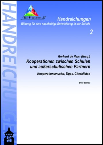 9783896769244: BLK-Programm 21, Band 2 / Kooperationen zwischen Schulen und auerschulischen Partnern