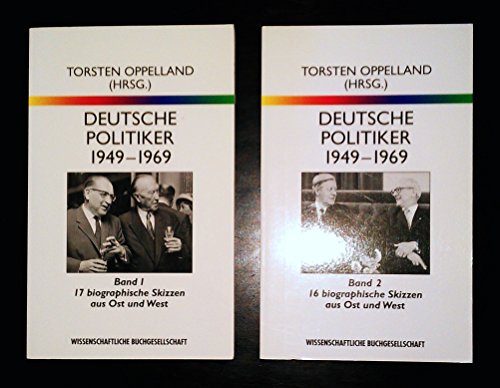 Beispielbild fr Deutsche Politiker 1949-1969 Teil 1/2: 2 Bde. zum Verkauf von medimops