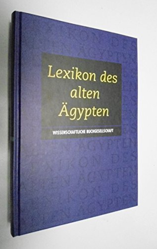 Beispielbild fr Lexikon des alten gypten zum Verkauf von text + tne