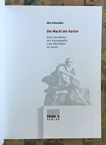 Stock image for Die Macht der Karten. Eine Geschichte der Kartographie vom Mittelalter bis heute for sale by medimops