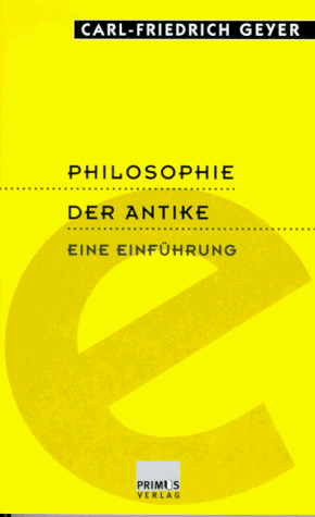 Imagen de archivo de Philosophie der Antike. Eine Einfhrung a la venta por medimops