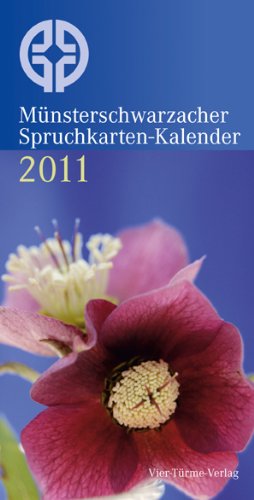 Stock image for Mnsterschwarzacher Spruchkartenkalender 2011 for sale by medimops