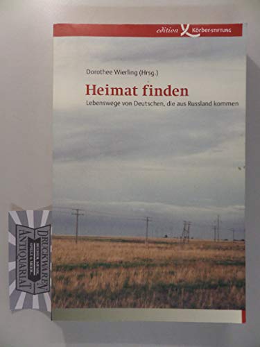 9783896840431: Heimat finden