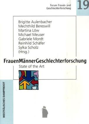 Beispielbild fr FrauenMnnerGeschlechterforschung - State of the Art zum Verkauf von Der Ziegelbrenner - Medienversand