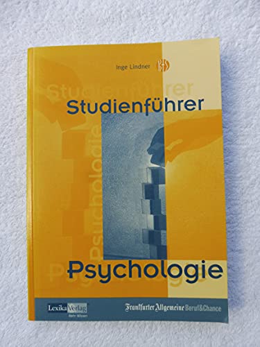 Beispielbild fr Studienfhrer Psychologie zum Verkauf von Bernhard Kiewel Rare Books
