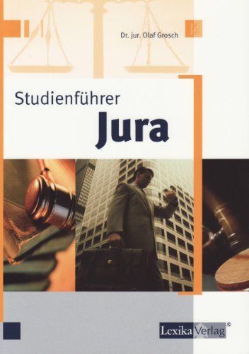 Stock image for Studienfhrer Jura for sale by medimops