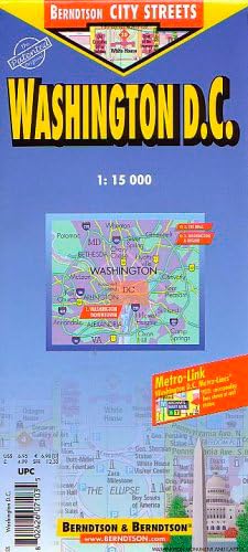 Imagen de archivo de Washington D.C. City Map a la venta por WorldofBooks
