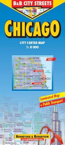 Stock image for Chicago. 1:8000 for sale by Iridium_Books