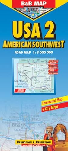 9783897071650: B&B USA 2 AMERIKA ZW 254 (Road Maps)