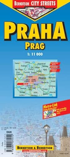 Imagen de archivo de Berndtson & Berndtson Prague / Praha / Prag City Streets Map a la venta por SecondSale