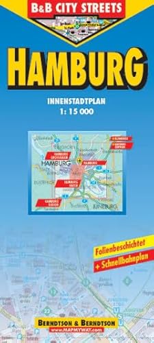 Stock image for Hamburg. hamburgo 1:10500/1:22000 for sale by Iridium_Books