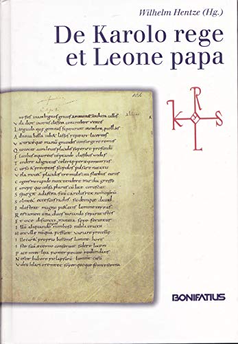 Imagen de archivo de De Karolo rege et Leone papa. Der Bericht ber die Zusammenkunft Karls des Grossen mit Papst Leo III. in Paderborn 799 in einem Epos fr Karl den Kaiser. Studien und Quellen zur westflischen Geschichte Band 36. Mit Beilage: Franz Brunhlzl, De Karolo rege et Leone papa, bersetzung. a la venta por Mephisto-Antiquariat