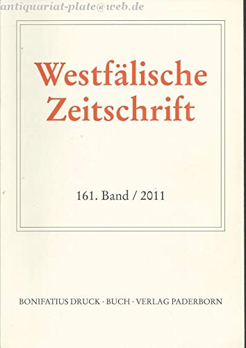 Beispielbild fr Westflische Zeitschrift 159 / 2009: Zeitschrift fr Vaterlndische Geschichte und Altertumskunde zum Verkauf von medimops
