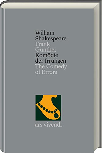 Stock image for Gesamtausgabe, 39 Bde., Bd.1, Komdie der Irrungen: The Comedy of Errors. Gesamtausgabe, 1 for sale by medimops
