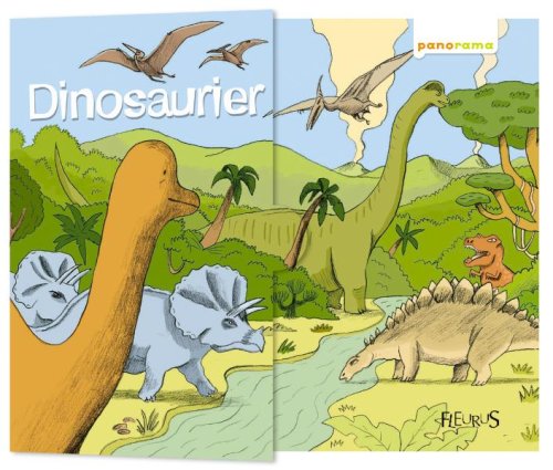 Beispielbild fr Panorama Dinosaurier zum Verkauf von medimops