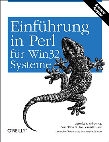 9783897211063: Einfhrung in Perl fr Win32-Systeme