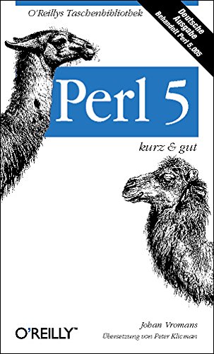 9783897212015: Perl 5 - kurz & gut