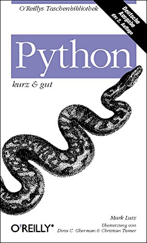 9783897212404: Python kurz und gut