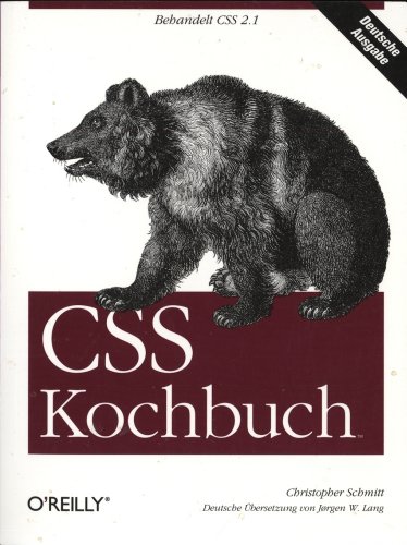 CSS Kochbuch (9783897213975) by Christopher Schmitt