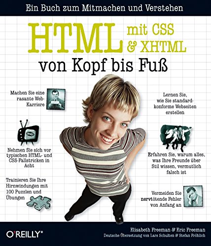Stock image for HTML mit CSS und XHTML von Kopf bis Fu for sale by medimops