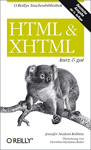 Beispielbild fr HTML & XHTML kurz & gut zum Verkauf von medimops