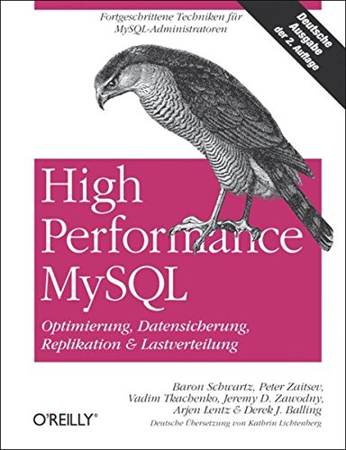 9783897218895: High Performance MySQL / Optimierung, Backups, Replikation und Lastverteilung: Optimierung, Datensicherung & Lastverteilung