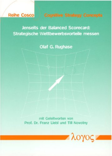 9783897221420: Jenseits Der Balanced Scorecard: Strategische Wettbewerbsvorteile Messen: 1 (Cosco -- Cognitive Strategy Concepts)
