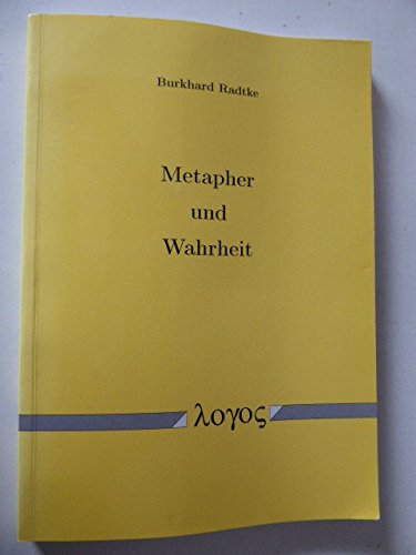 9783897226524: Metapher und Wahrheit (Livre en allemand)