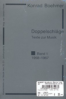 Imagen de stock para Doppelschl�ge: Texte zur Musik Bd. 1: 1958-1967 (Quellentexte zur Musik des 20. Jahrhunderts)