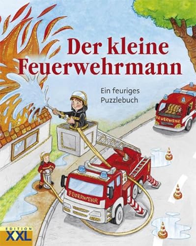 Beispielbild fr Der kleine Feuerwehrmann: Ein feuriges Puzzlebuch zum Verkauf von Wonder Book