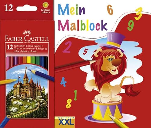 Mein Malblock: mit Faber-Castell-Buntstiften