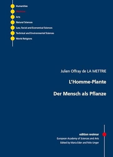 Beispielbild fr L'Homme-Plante - Der Mensch als Pflanze -Language: french zum Verkauf von GreatBookPrices