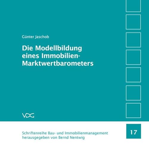 9783897397606: Jaschob: Modellbildung eines Immobilien-Marktwertbarometers