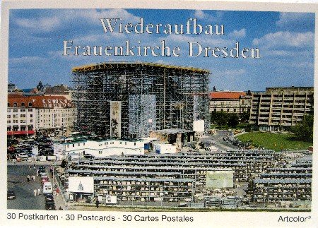 Beispielbild fr Wiederaufbau der Frauenkirche Dresden - 30 Postkarten - [Postkartenbuch) zum Verkauf von BBB-Internetbuchantiquariat