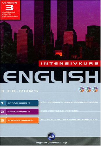 9783897470255: English Intensivkurs Version 3.0. Sprachkurs 1, Sprachkurs 2 und Vokabeltrainer
