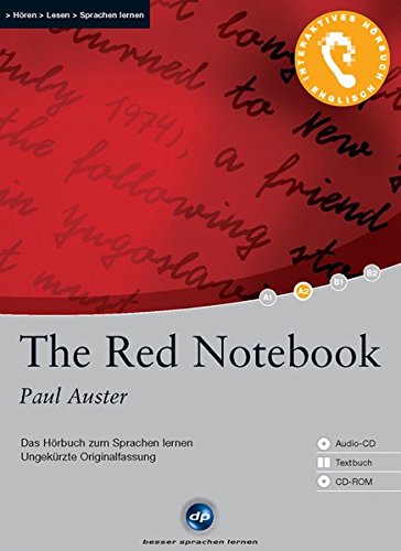 9783897473508: The Red Notebook: Das Hrbuch zum Sprachen lernen mit ausgewhlten Kurzgeschichten. Niveau A2