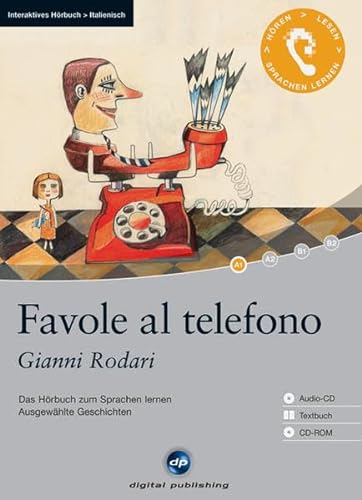 Imagen de archivo de Favole al telefono: Das Hrbuch zum Sprachen lernen mit ausgewhlten Geschichten. Niveau A1 a la venta por medimops