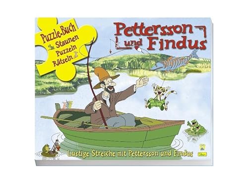 Stock image for Pettersson und Findus, Puzzlebuch, Band 1, Lustige Streiche mit Pettersson und Findus for sale by medimops