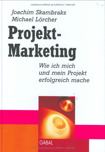 Beispielbild fr Projekt-Marketing zum Verkauf von Gabis Bcherlager